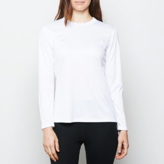 T6 Womens LS Crewneck Sports Tee - 260