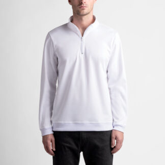 T6 Mens 1/4 Zip Mock Neck Pullover Sweater - 375