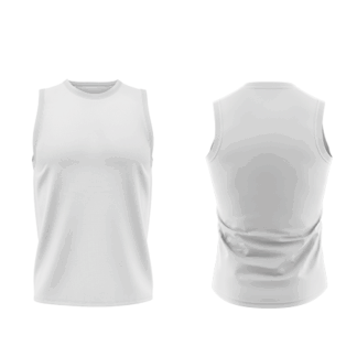 Men's Sleeveless Crew Neck - Birdseye