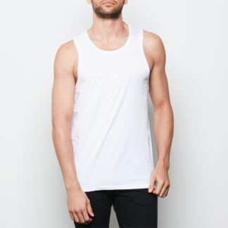 T6 Mens Tank w/ Mesh Binding