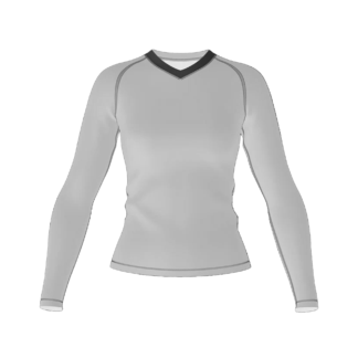 Fight Women's Rashguard Long Sleeve - 4 Panel